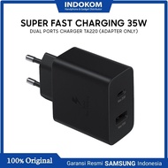 Samsung Super Fast Charging 35W Dual Ports Charger (Adapter Only)
