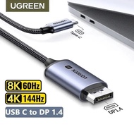 Cáp USB C to Displayport Ugreen 40420 50994 MM139 25157 25158 CM556 (DP1.4 4K@144Hz - 8K@60Hz)