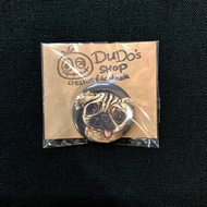 手繪插畫小胸章小徽章別針 | 八哥犬 巴哥犬 八哥 巴哥--A