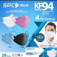 Masker KF94 SPC 1box 20pcs / SPC Mask KF94 4Ply Earloop
