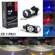 Premium Original Epic Racing ZE5 High Low AC DC H4 LED Headlight Plus Full Cooling Fan