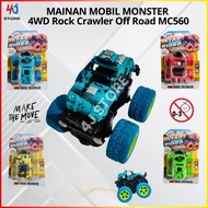 Jeep Insersia 4wd rock crawler Monster Car Toy