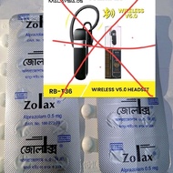Ready Stock RB-T36 Remax Wireless Bluetooth Headset√ZolaX