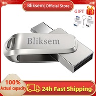 Bliksem-Original TYPE-C Two-in-One Flash Driver, 128GB/64GB/32GB/8GB/16GB USB Multi-Function Memory 