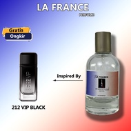 Lafrance Parfum PRIA Inpired 212 VIP MEN BLACK / Perfume 212 vip men disukai wanita / Minyak Wangi T