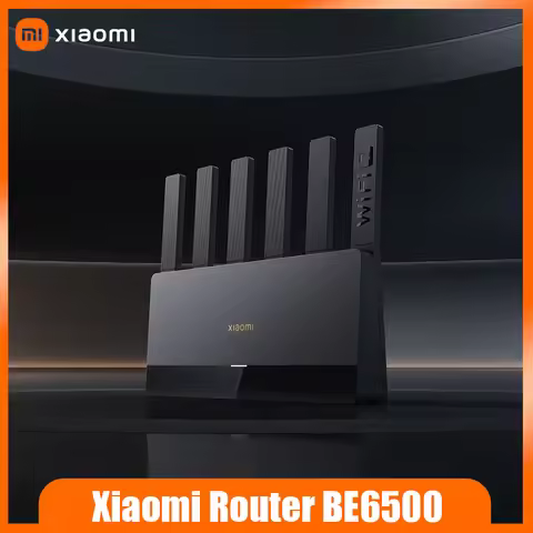 Xiaomi router BE6500 WiFi7 6453Mbps dual 2.5G network port MLO multi link aggregation 4K QAM 160MHz 