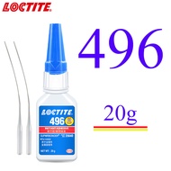 Loctite กาว401/406/415/460/480/495/496/498แห้งทันทีไม้โลหะเซรามิกพลาสติกยางกาวแห้งเร็วกาวสากลที่แข็ง