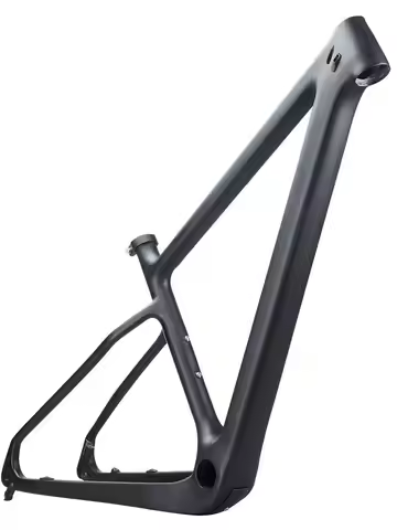 2023 AIRWOLF Carbon Frame MTB 29 Mountain Bike Hardtail Frames 148*12mm Thru Axle BOOST 29er*2.45 In