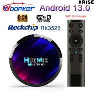 New Woopker   Android 13 H96 MAX RK3528 Rockchip 3528 Quad Core 8K Media Player Wifi6 BT5.0 2GB 16GB