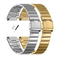 Retro Stainless Steel Watch Strap for Casio Digital Watch Band  AE1200  AE1000  AE1300 F91W F105 F84