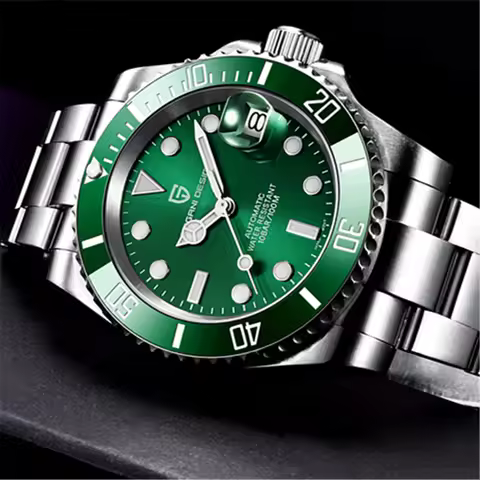 PAGANI DESIGN Miyota 8215 Automatic Mechanical Watch PD1661 40mm Men Watches Business Stainless Stee