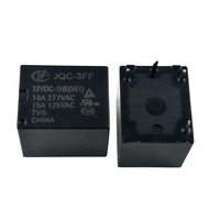 Hongfa Power Relay HF-JQC-3FF-05V/12V/24VDC-1HS/1ZS 4 Pins/5 Pins