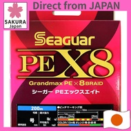 Seaguar PE X8 braided fishing line, 200 m, PE 3, 48 lb (21.8 kg), multicolor