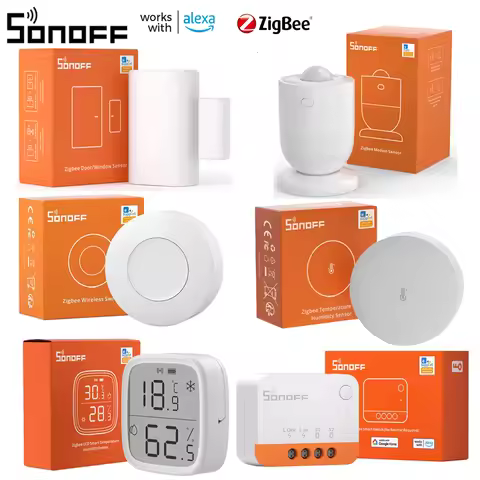 SONOFF Zigbee Bridge /Wireless Switch / Temperature Humidit/ Motion Sensor /Wireless Door Window Sen