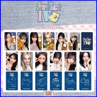 SQ3 6PCS/Set IVE LOMO Card SEASON'S GREETINGS ATELIER IVE Yujin Postcards Collection Stars Periphera