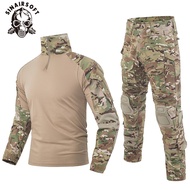SINAIRSOFT G3 Combat Suit Comes With Knee/Elbow Pads Outdoor BDU Gen3 Tactical Uniform Shirt And Pan