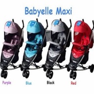 Stroller Bayi Baby Elle Maxi S-601 Purple 2nd