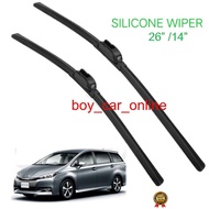 TOYOTA WISH SOFT SILICONE WIPER 26/14