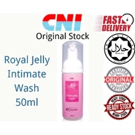 CNI RJ Intimate Wash (50ml) - Soap-free, Mild Formulation for Daily Hygiene