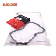 TRANSPEED 09G325429 09G Auto Transmission Oil Filter Flat Mouth & Oil Pan Gasket for VW Beetle Golf 