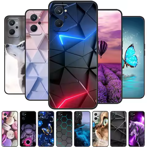 For Realme 9i Case Soft TPU Silicone Back Cover for Realme 9 Pro Plus Phone Cases Realme9 Pro Plus 9