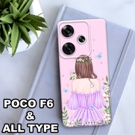 XIAOMI HP AC51/Softcase Procamera Xiaomihp Latest F6 2024poco - Girl's Motif - Flexible Elastic Mate
