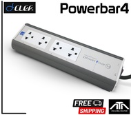 Clef Powerbar 4 Port Power Bar 4 (2022) Silver CLEF PURE POWER 4 Silver รับประกัน 3 ปี โดย Clef Audi