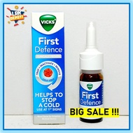 VICKS First Defence Nasal Spray 15 mL (for Cold Defense) Betadine alternative