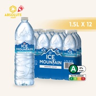 F&N Ice Mountain [BLUE] Pure Drinking Water 1.5L X 12 (BOTTLE)