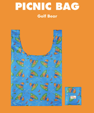 Wiggle Wiggle Picnic bag golf bear size L  สายนักกอล์ฟต้องมี