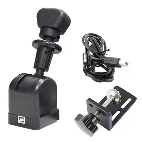 A64P-Truck Hand Brake Black Metal+Plastic+Rubber For ETS2 European /American Simracing Games For Log