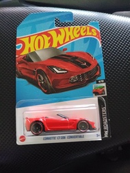 Hot wheels CORVETTE C7 Z06 CONVERTIBLE merah