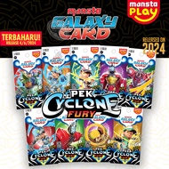 BoBoiBoy Galaxy Card Kad Pek Cyclone Fury 2024 (Full Set) 🆕