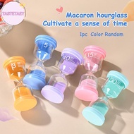 TEAY 1PC 3/5/10/15/30 Minutes Colorful Sandglass Children Kid Gift Toy Sand Timer Hour Glass Home De