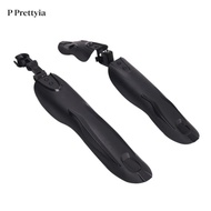 P Prettyia SiaBiced 2 Pieces 26 Inch Bike Mudguard Widened Two-Wheeler Mudguard Extended Front and R