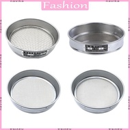 NAV Stainless Steel 4 10 20 60 Mesh Bottom Mesh Flour Sieve Thickened Rice Sieve Flour Sieve Kitchen