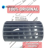 flightcar HITAM Front Middle Air Conditioner Grille For Avanza-Xenia 2006-2011 Black 55061-BZ080-B0