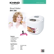 KHIND Bread Maker 500g 面包机 (limited offer)