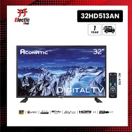 Aconatic LED Digital TV HD แอลอีดี ดิจิตอลทีวี ขนาด 32 นิ้ว รุ่น 32HD513AN ไม่ต้องใช้กล่องดิจิตอล (ร