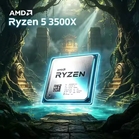 AMD Ryzen 5 3500X Desktop CPU Processor R5 3500X 3.6GHz 6-Core 6-Thread AM4 Socket 7NM 65W DDR4 No F