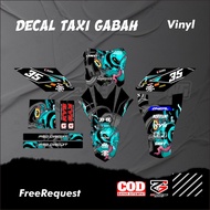 Grain Ojek Decal Spider Yz Decal New Grain Ojek Decal Vinyl Material Hologram Material Free Custom