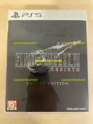 《今日快閃價》全新 豪華版 PS5遊戲 FF7 重生 / 太空戰士7 重生 / 最終幻想 7 重生 / Final Fantasy VII Rebirth  [Deluxe Edition]  / Final Fantasy 7 Rebirth / ファイナルファンタジーVII リバース 港版中文版   [Deluxe Edition] 稀有品