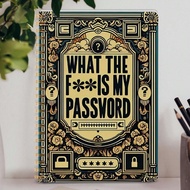 1pc Password Book For Internet Website Address Login,Minimalist 52 Sheets A5 Size(5.2" X 7.6"),Inter