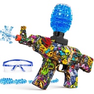 Anstoy Electric Gel Ball Blaster, High-Speed Gelfire Blaster for Orbeez with 40000 Gel Rounds and Ey