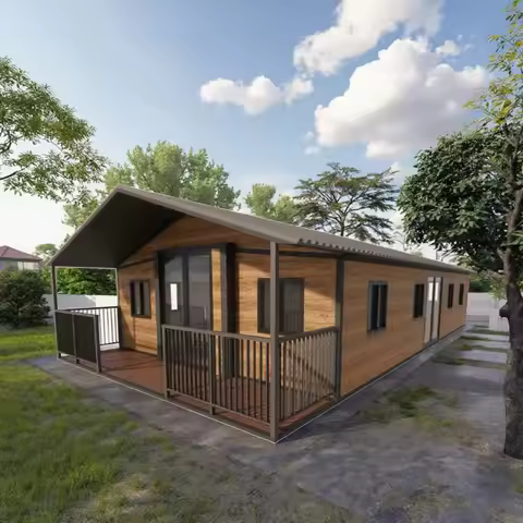 Customized 2 3 4 5 Bedroom Modular Luxury Villas Prefabricated Houses Prefab Home Expandable Contain
