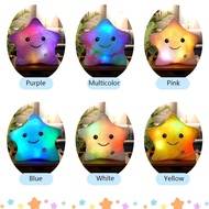 BOLONI12 Electronic Star Plush Toy, LED Soft LED Star Doll Toy, Baby Kid Toys Home Decoration Star S