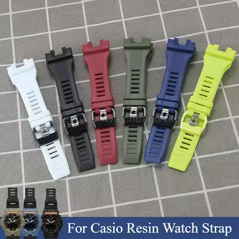For Casio GBA-900-1A/900UU/900SM/900RD GBD-900 Resin Watch Strap Wear Resistant Anti Aging Watchband