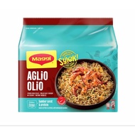 MAGGI Halal ☑️ Syok Aglio Olio (Garlic +Chili oil)  5x77g