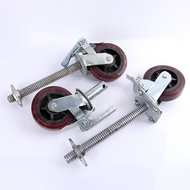 Scaffolding Wheel Rubber Scaffolding Wheel/ 6-inch Scaffolding Brake Wheel/