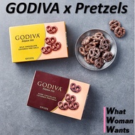 [Godiva] Chocolate Pretzels (with Free-gift) Milk Chocolate Dark Chocolate Godiva Premium Chocolate